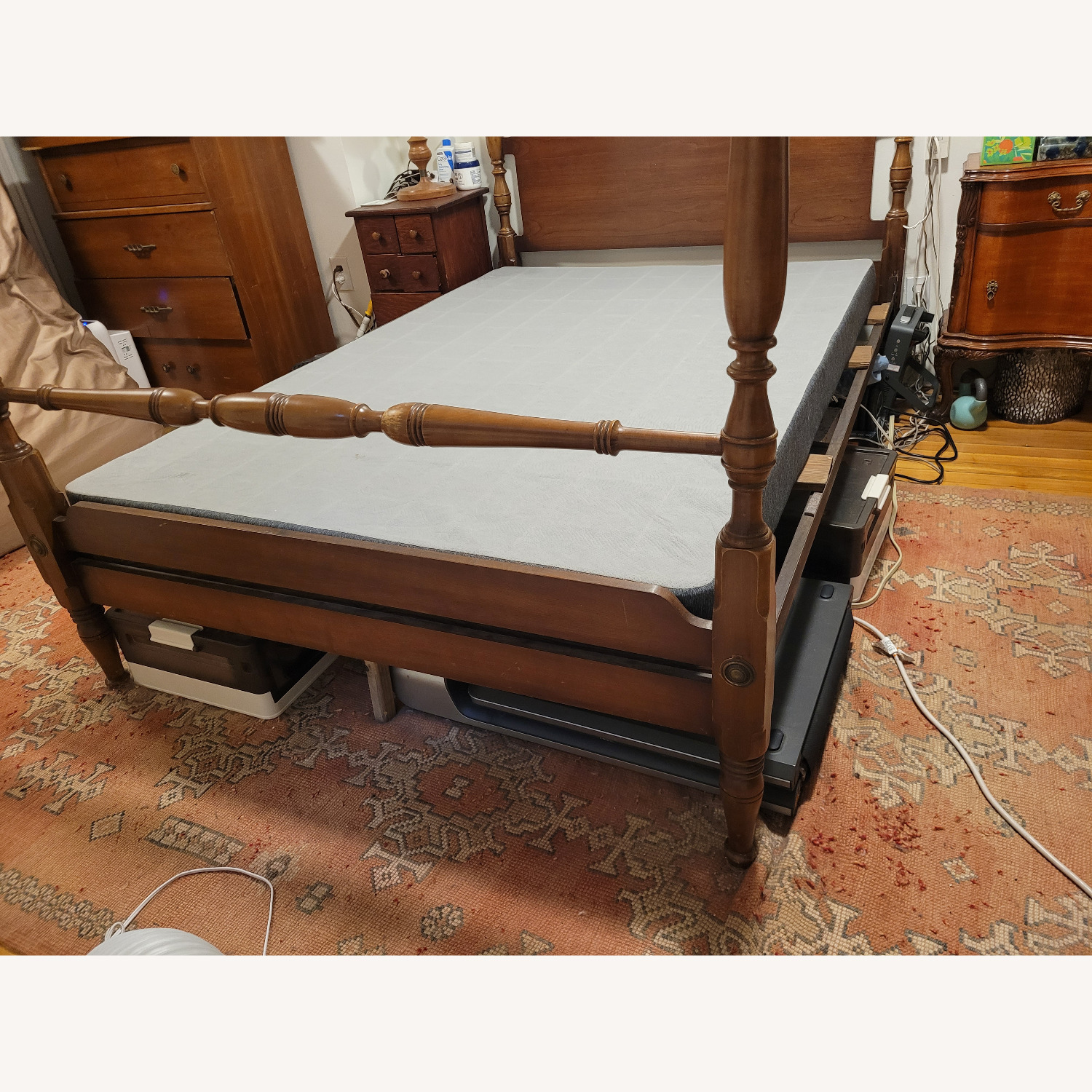 Vintage Four Poster Full Bed - image-3