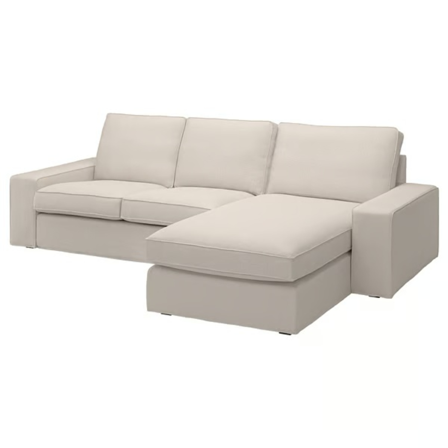 IKEA Kivik Natural Chaise Lounge - image-5