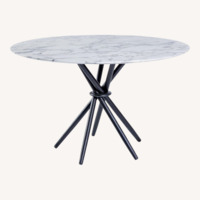 The Conran Shop Stix White Marble Dining Table