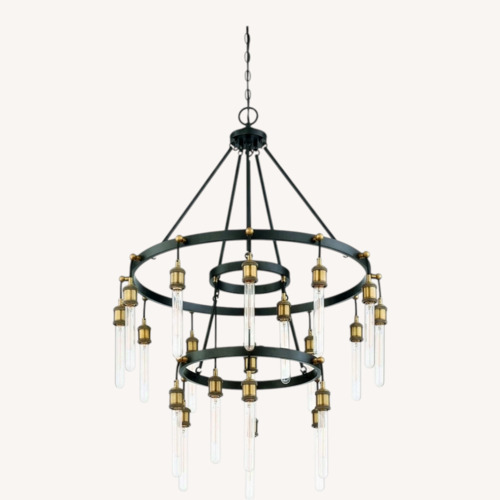 Used Savoy House Campbell 21-Light Chandelier for sale on AptDeco