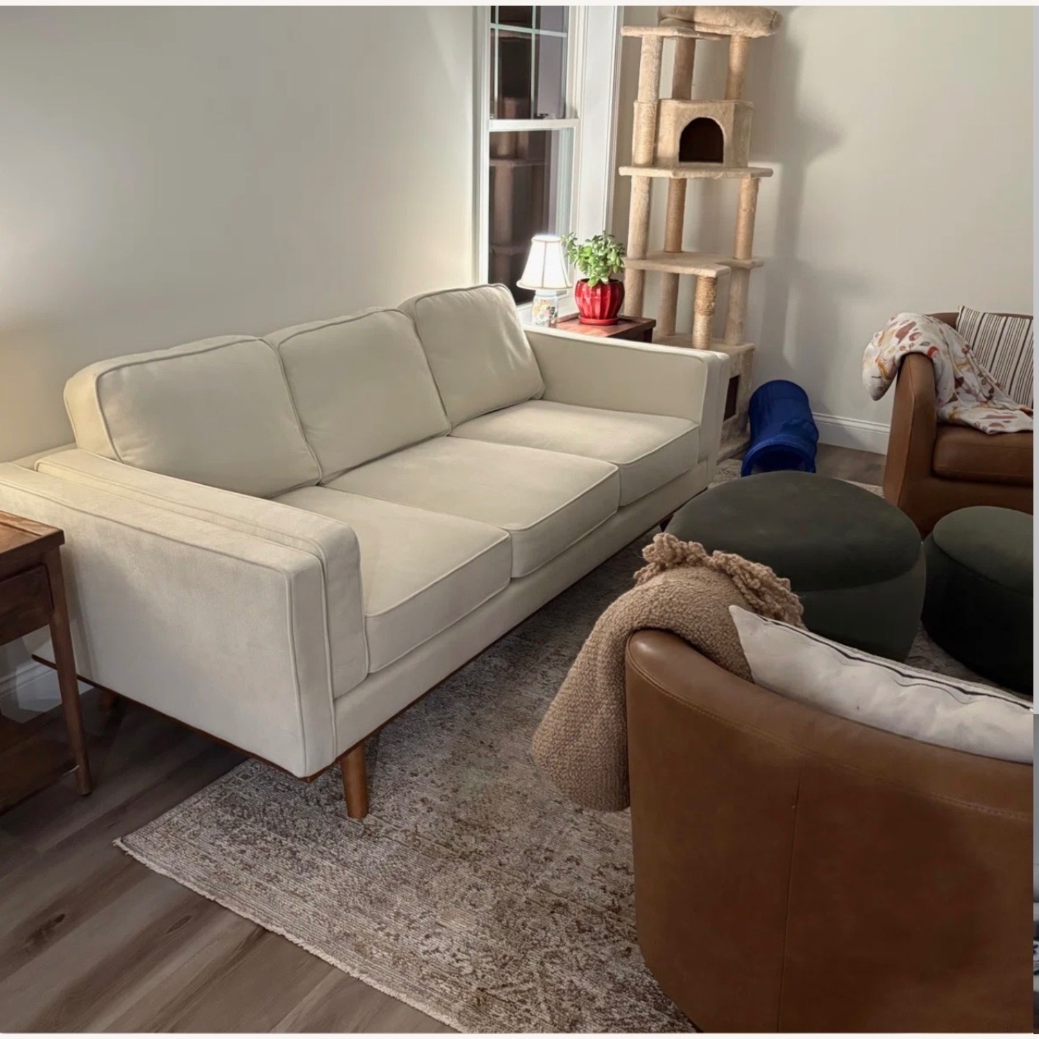 Vintage/Antique 3+ Seater Sofa - image-4