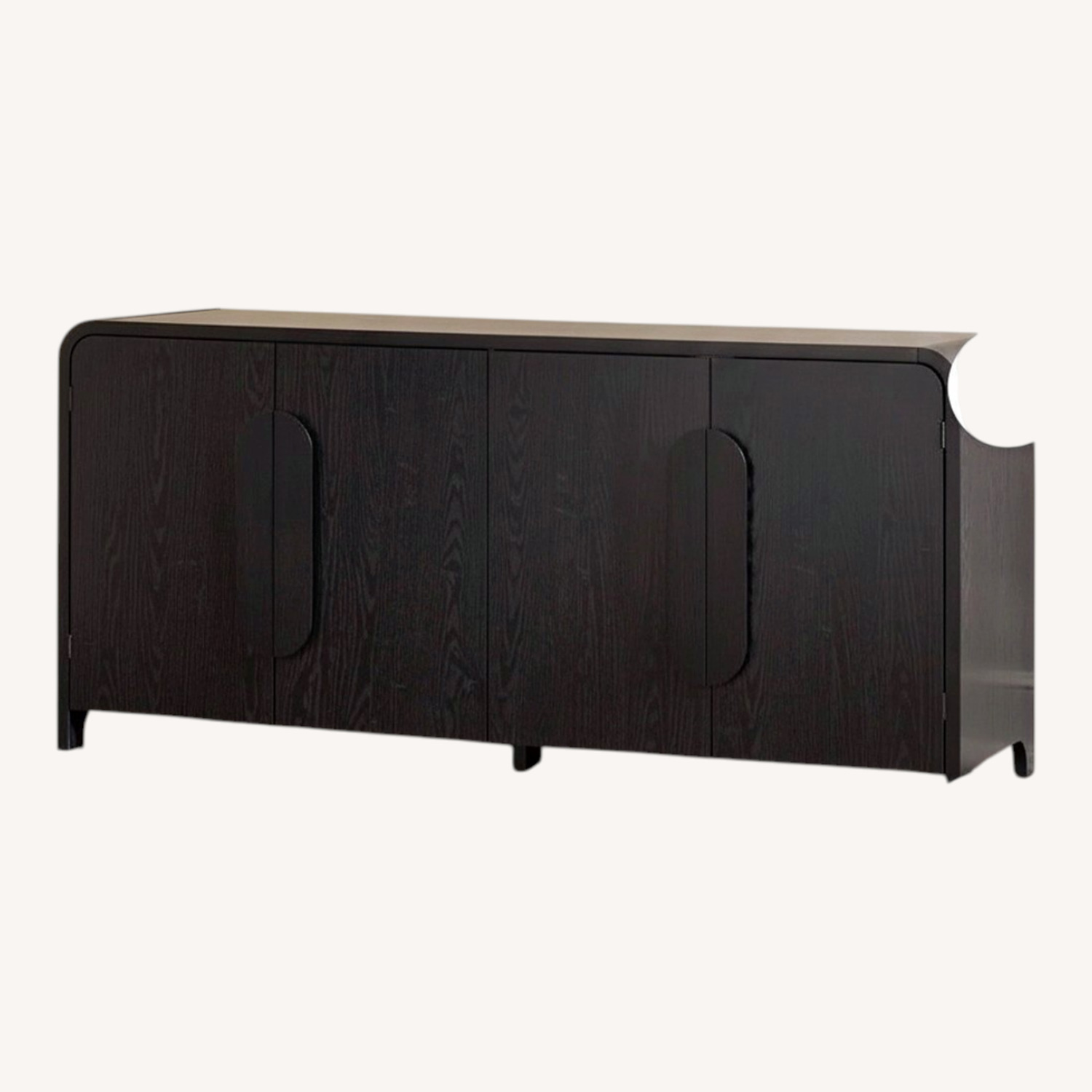 Walker Edison Black Media Storage - image-7