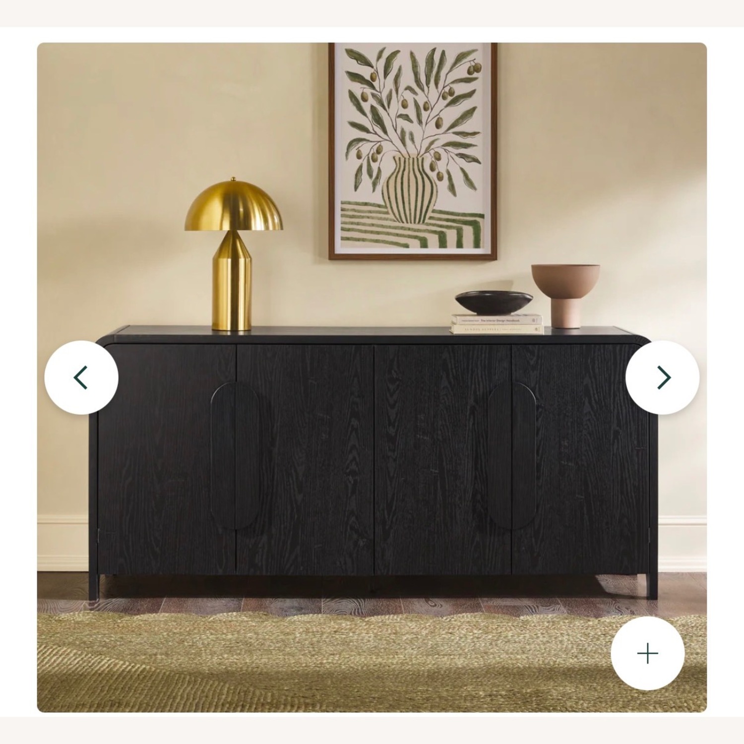 Walker Edison Black Media Storage - image-3