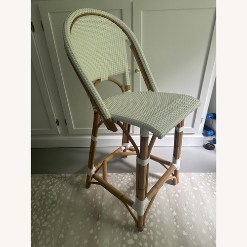Used Serena Riviera Bar Stools - White  for sale on AptDeco