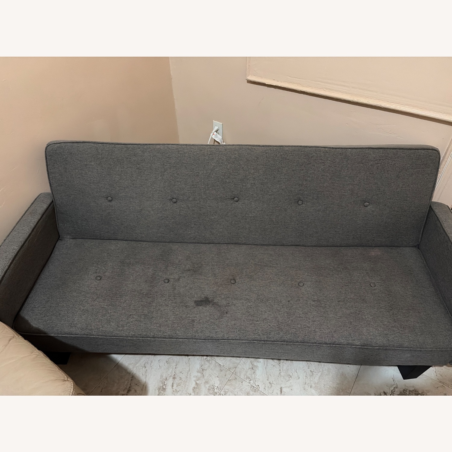 Dark Gray Sleeper Futon - image-1