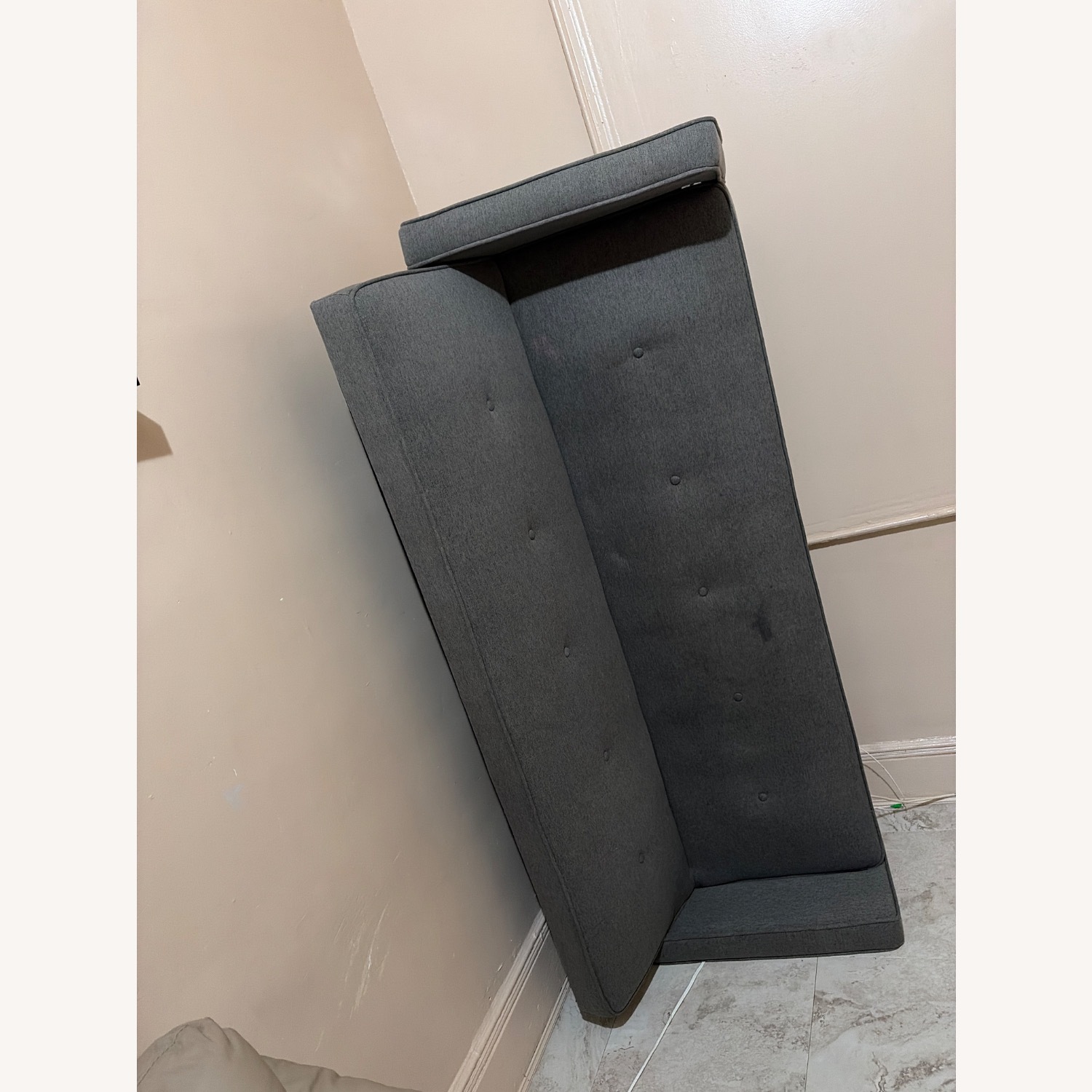 Dark Gray Sleeper Futon - image-5