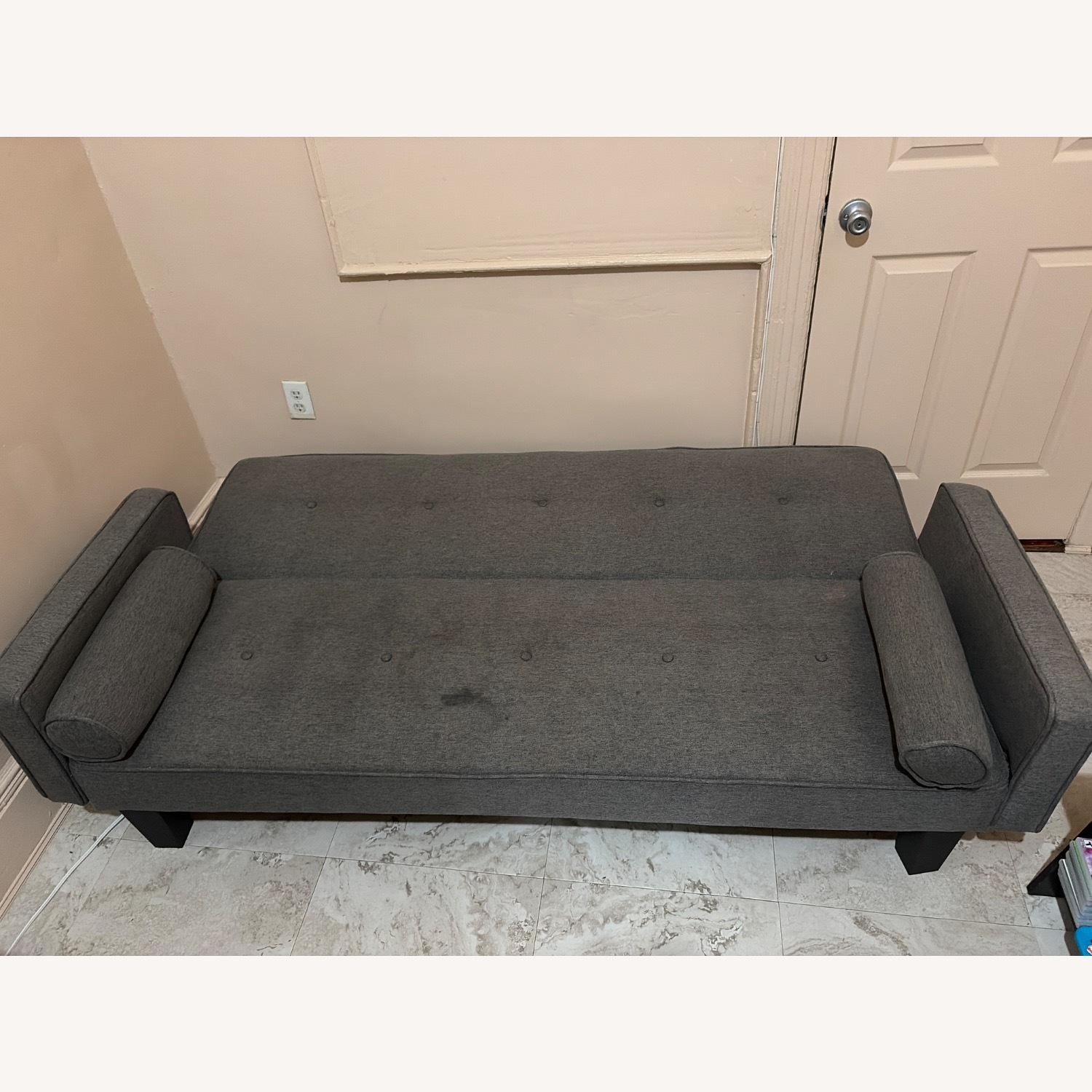 Dark Gray Sleeper Futon - image-7