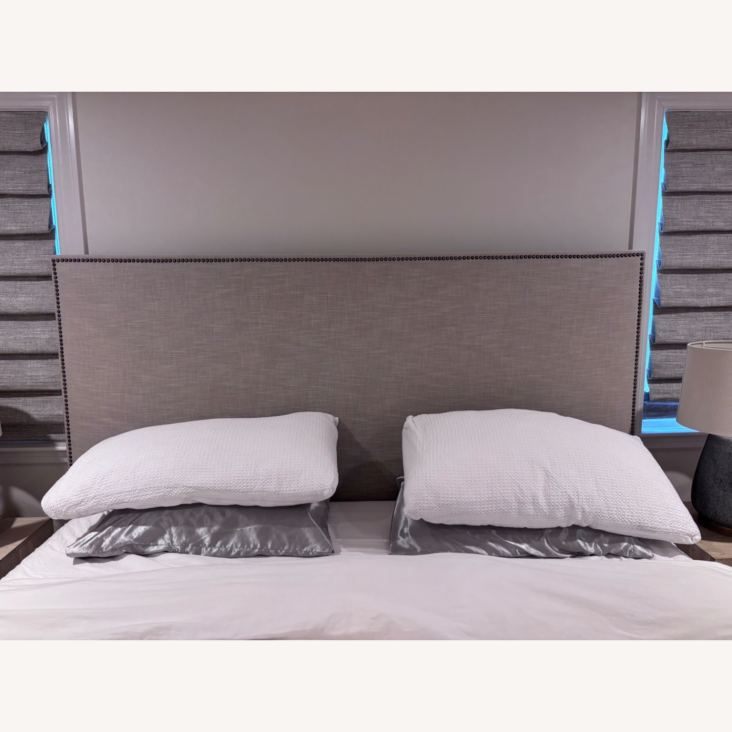 West Elm Emmett King Tufted Bed Frame  - image-2