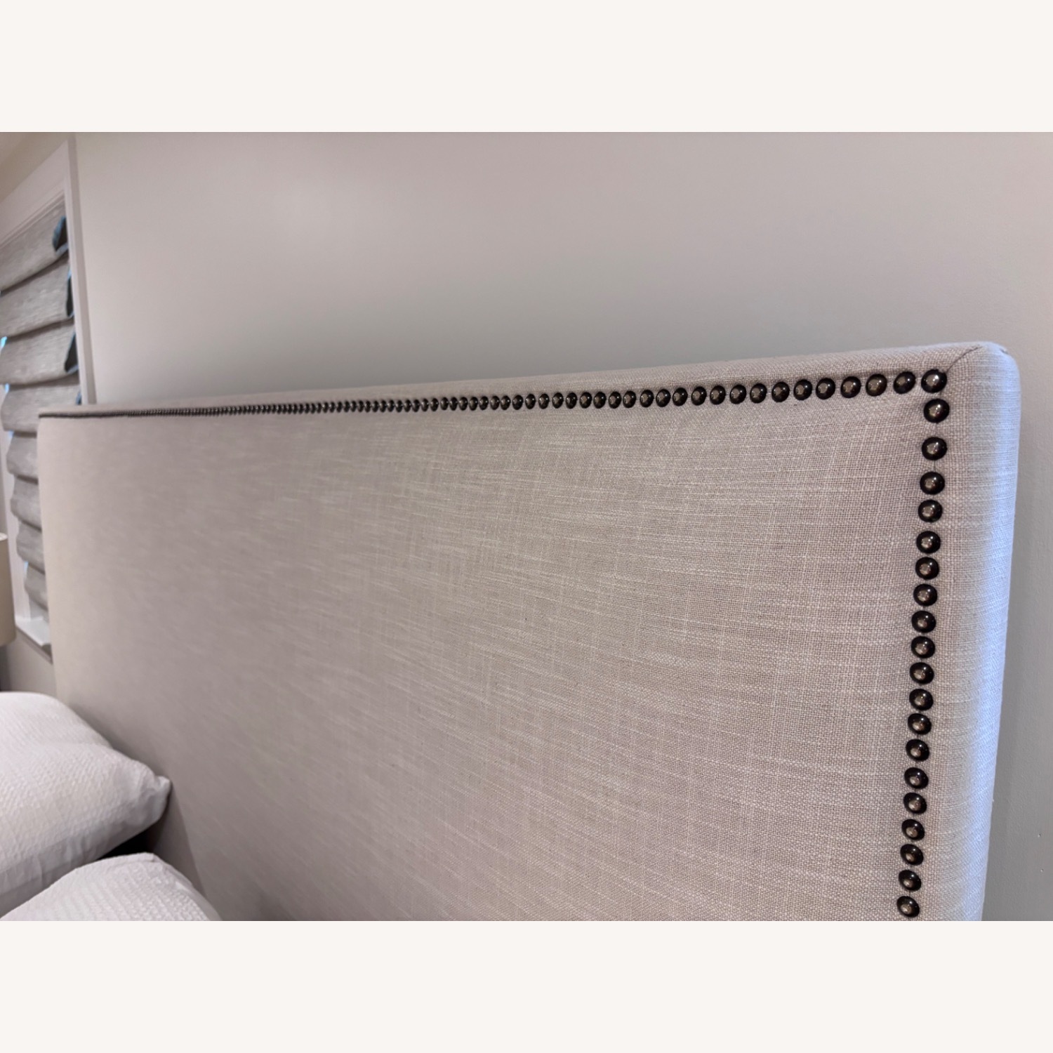West Elm Emmett King Tufted Bed Frame  - image-3