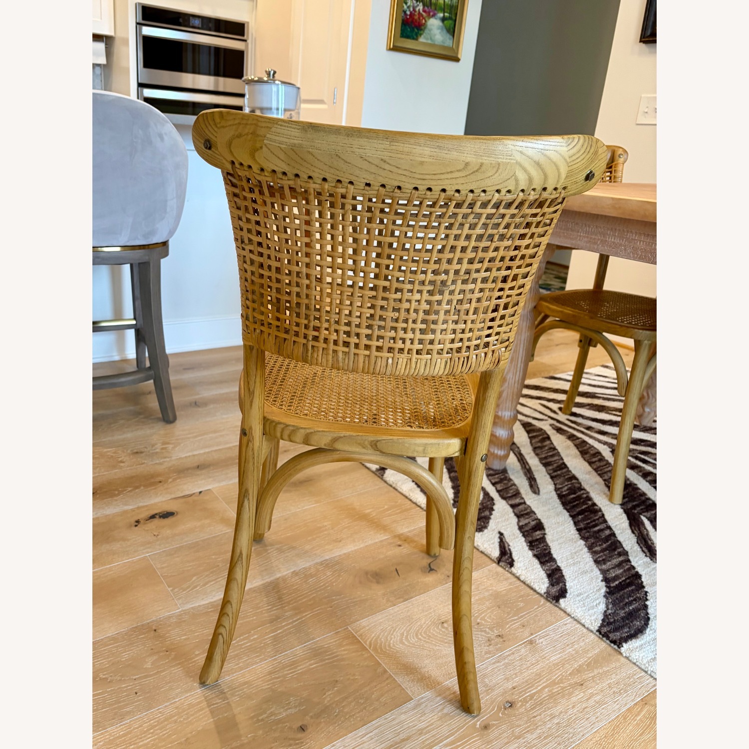 Natural Rattan Dining Chairs - image-3