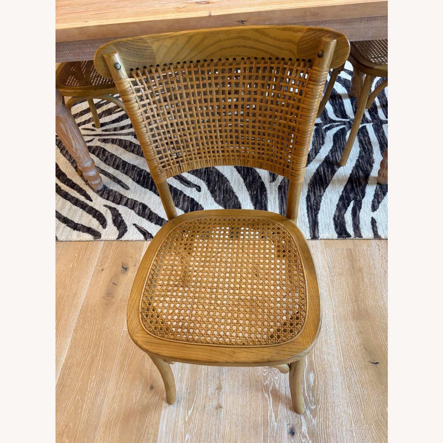 Natural Rattan Dining Chairs - image-2