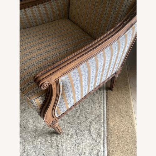 Used Ethan Allen White Accent Chair for sale on AptDeco