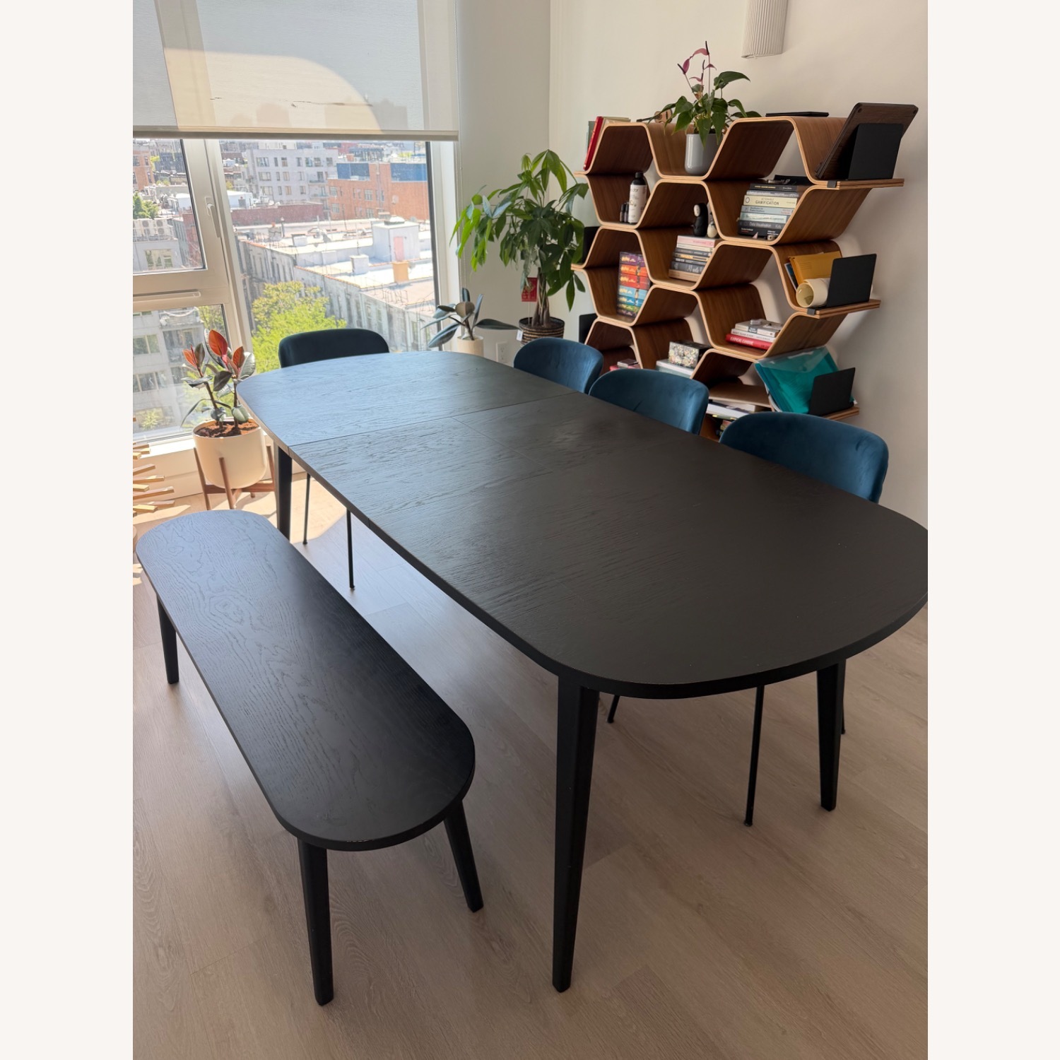 Habitat Expandable Dining Table Set - image-1