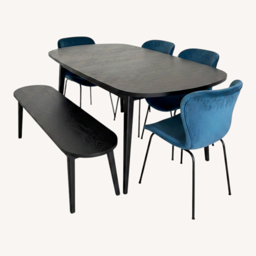Used Habitat Expandable Dining Table Set for sale on AptDeco
