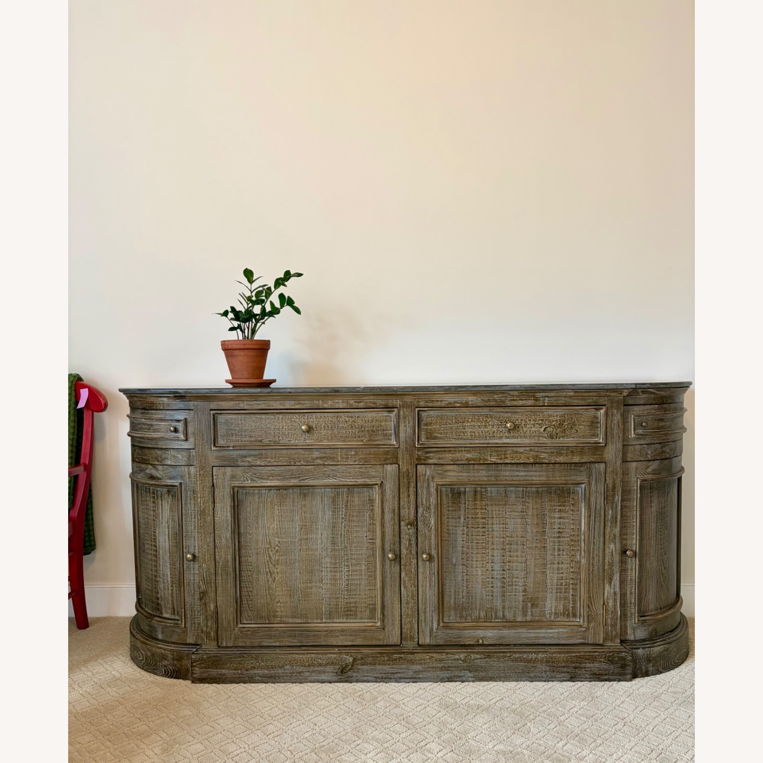 Arhaus Kensington Light Brown Wood Sideboard - image-1