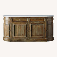 Arhaus Kensington Light Brown Wood Sideboard