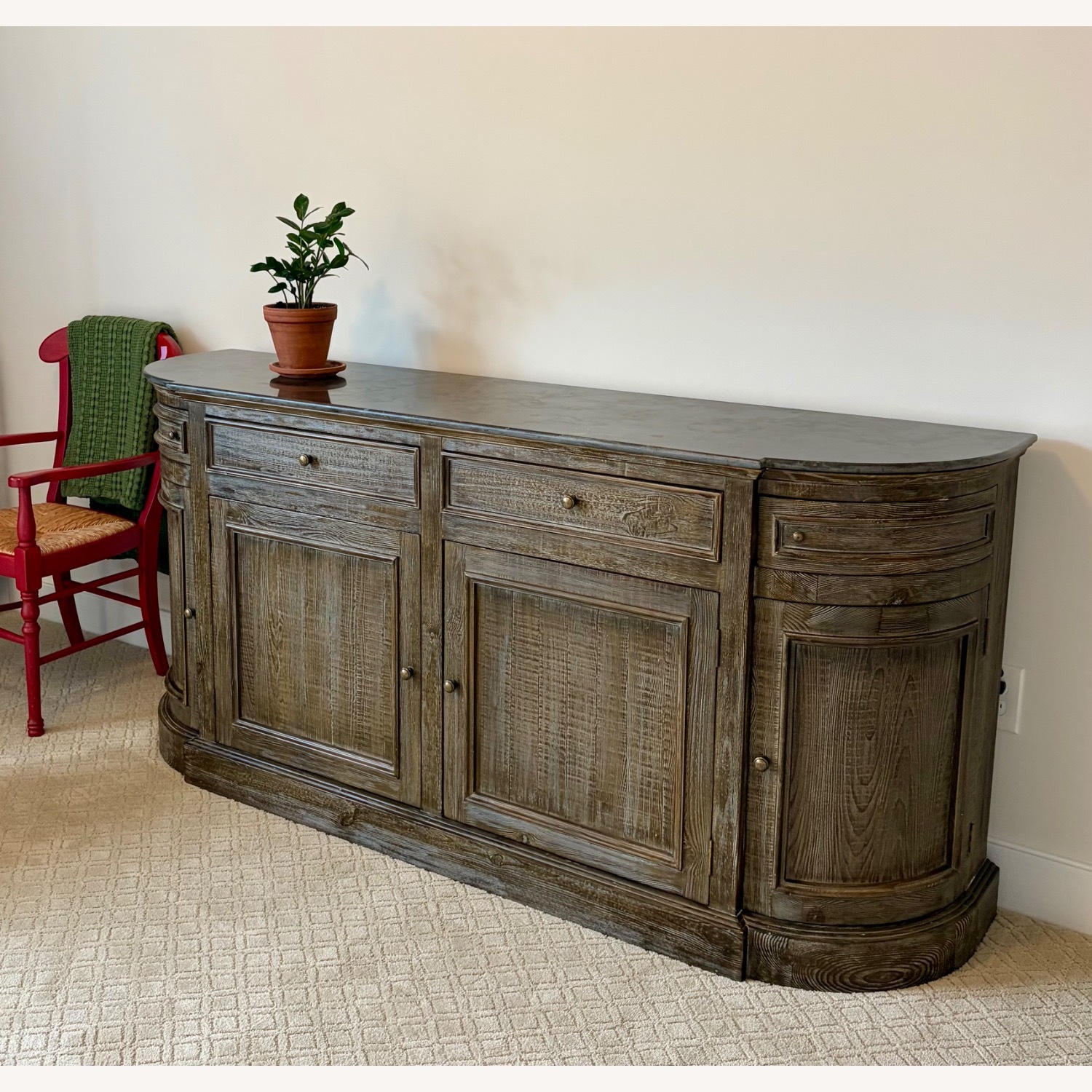 Arhaus Kensington Light Brown Wood Sideboard - image-2