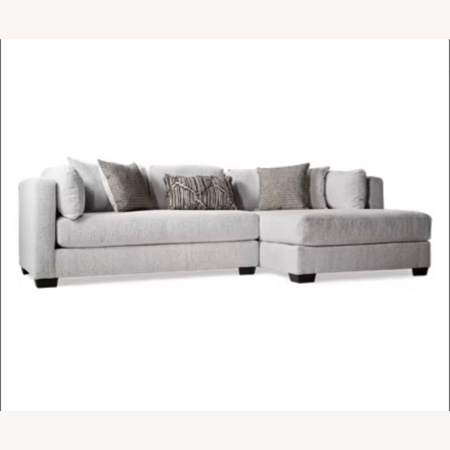 Jordan's Furniture Natural 2 Piece Sectional - image-2