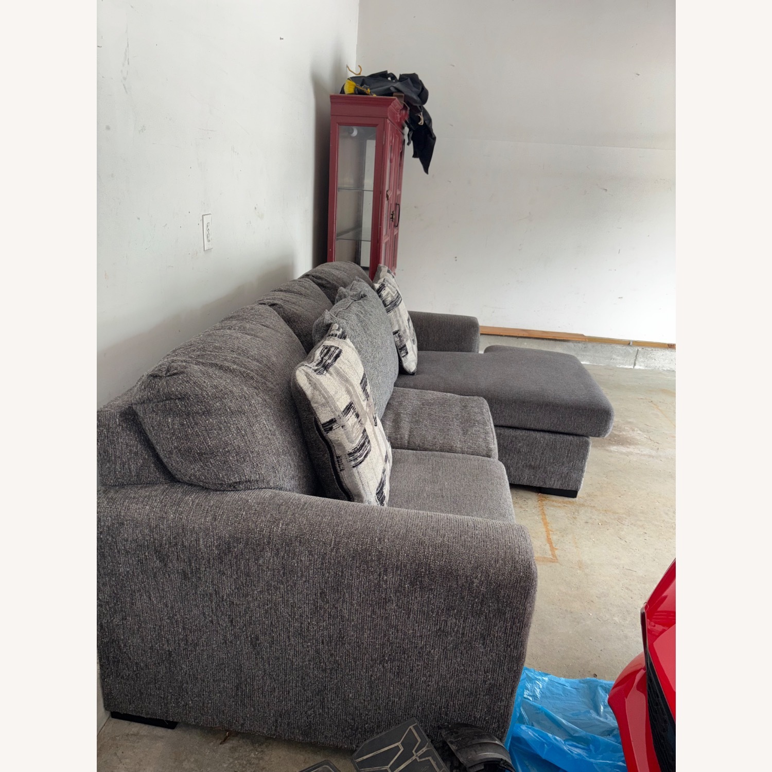 Dark Gray 3+ Seater Sofa - image-3