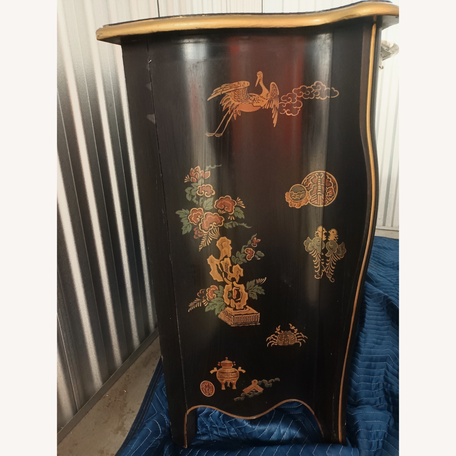 Drexel Chinoiserie Bombe Dresser - image-3