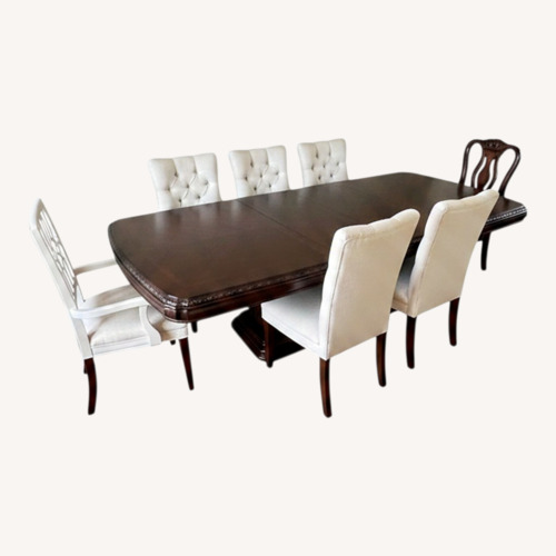 Used Dark Brown Dining Sets for sale on AptDeco