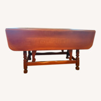 Colonial Creations Wood Dining Drop Leaf Table