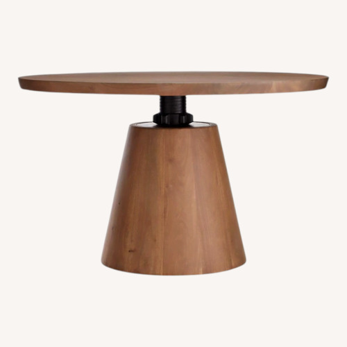 Used Crate & Barrel Revolve Adjustable Dining Table for sale on AptDeco