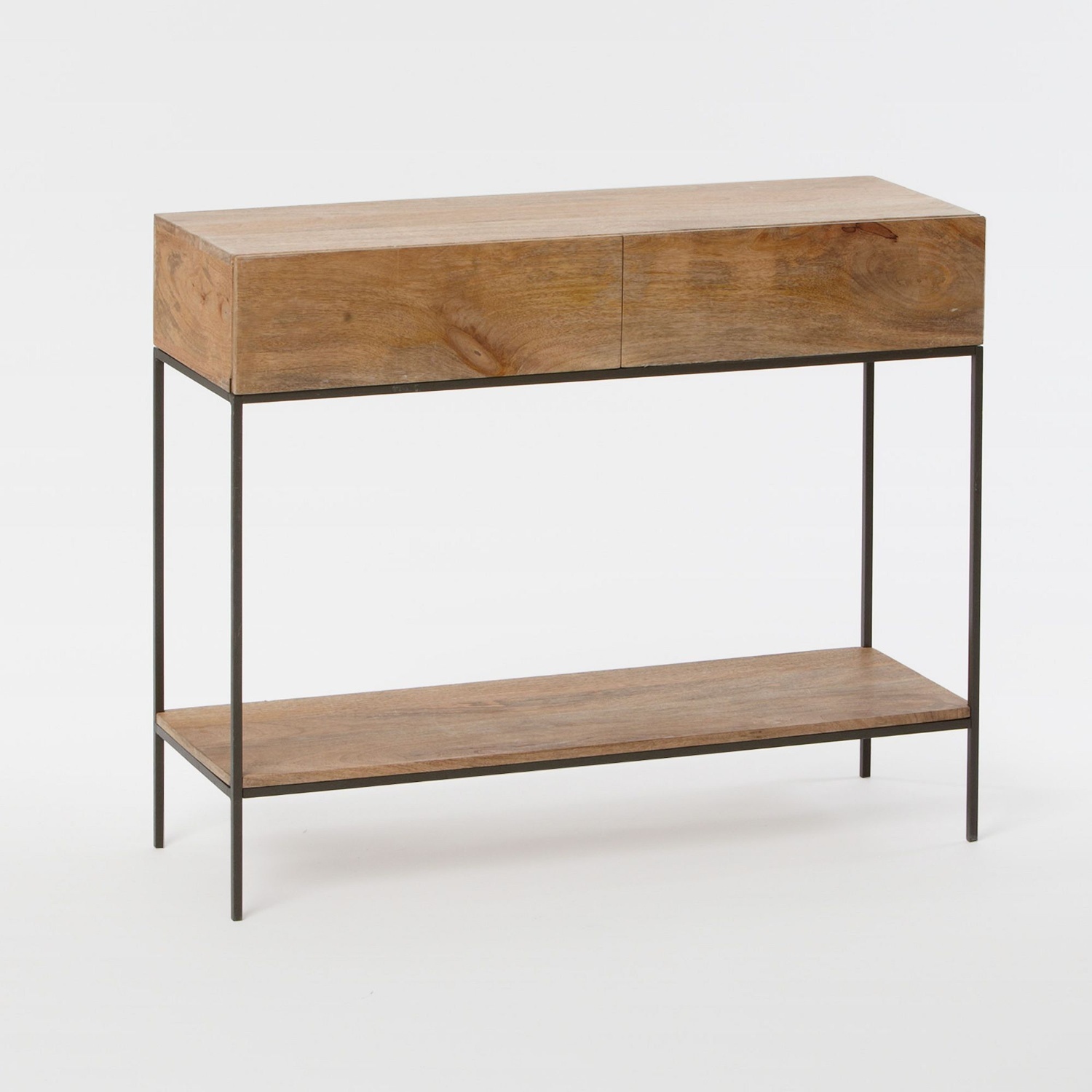 West Elm Industrial Storage Console (Raw Mango) - image-4