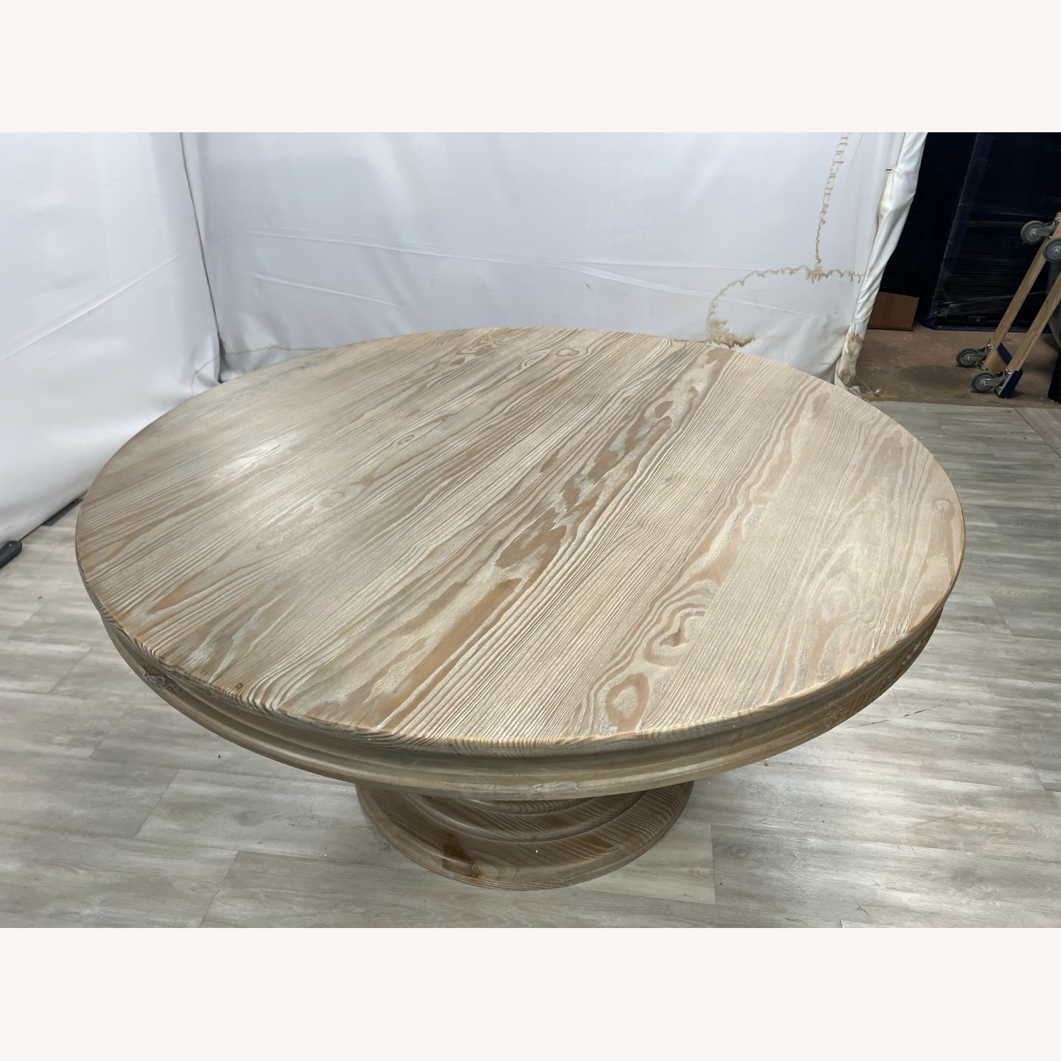 Classic Home Beatriz Round Pine Wood Dining Table - image-7