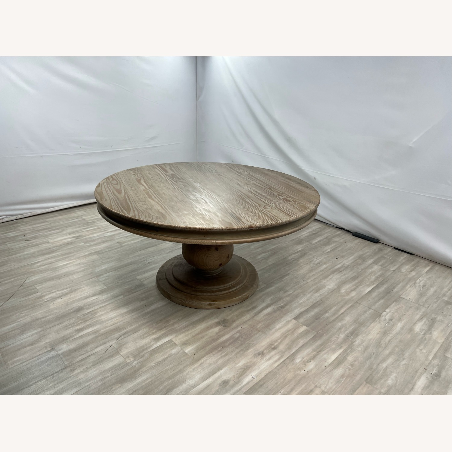 Classic Home Beatriz Round Pine Wood Dining Table - image-3