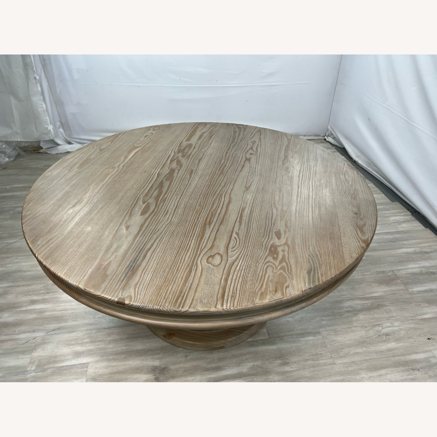 Classic Home Beatriz Round Pine Wood Dining Table - image-8
