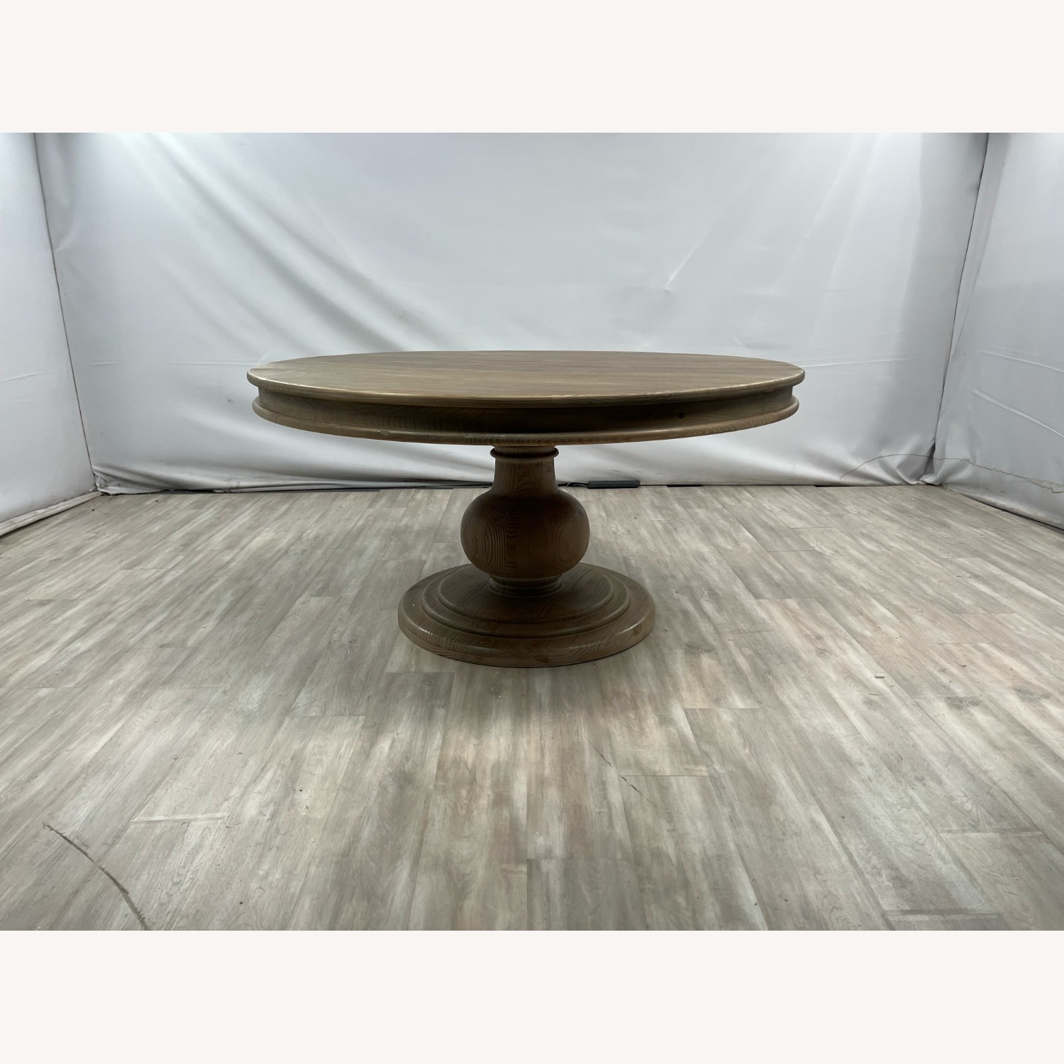 Classic Home Beatriz Round Pine Wood Dining Table - image-2