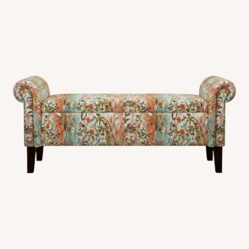 Used Wayfair Rolled Armed Storage Bench for sale on AptDeco