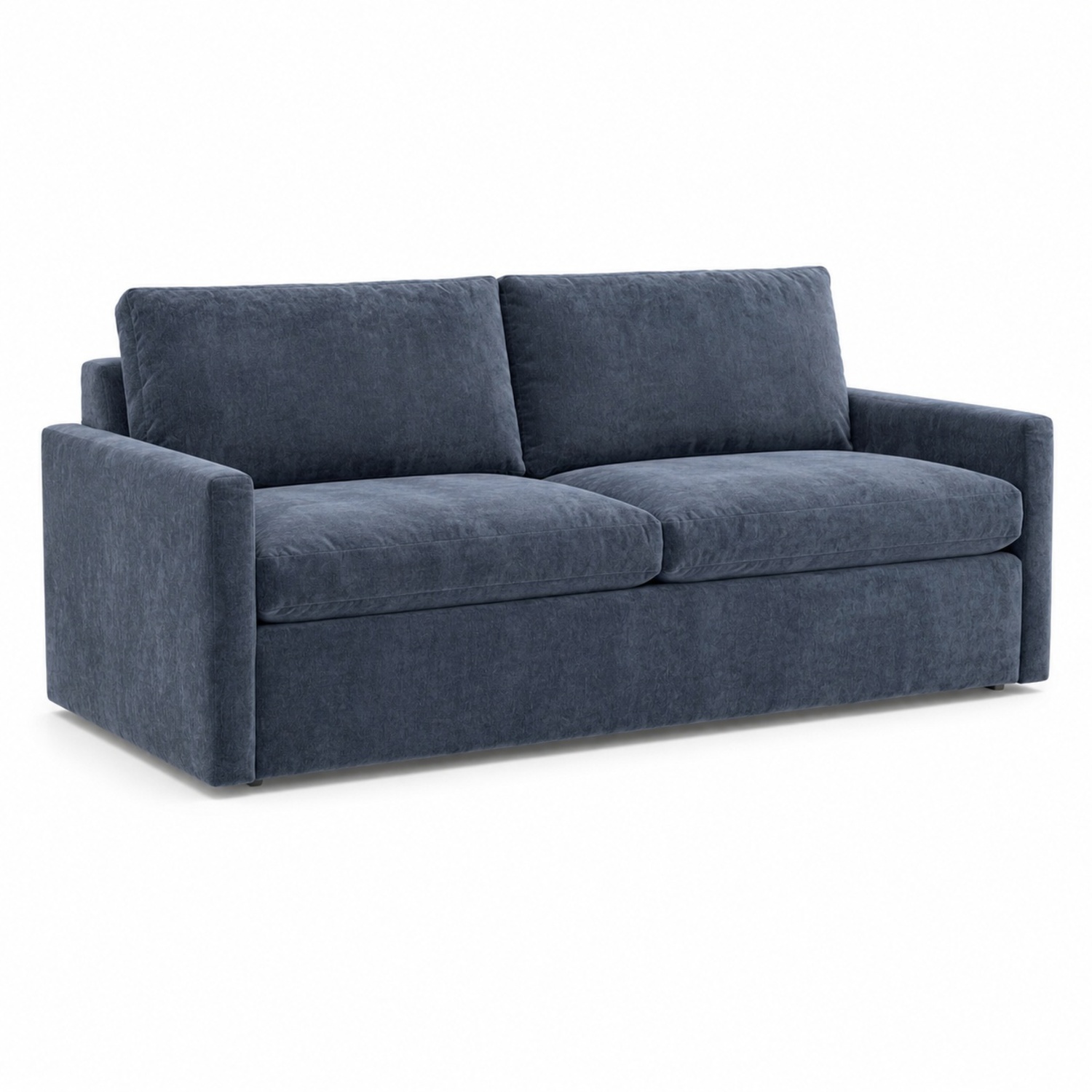 Arhaus Slim Kipton Blue Sleeper Sofa - image-7