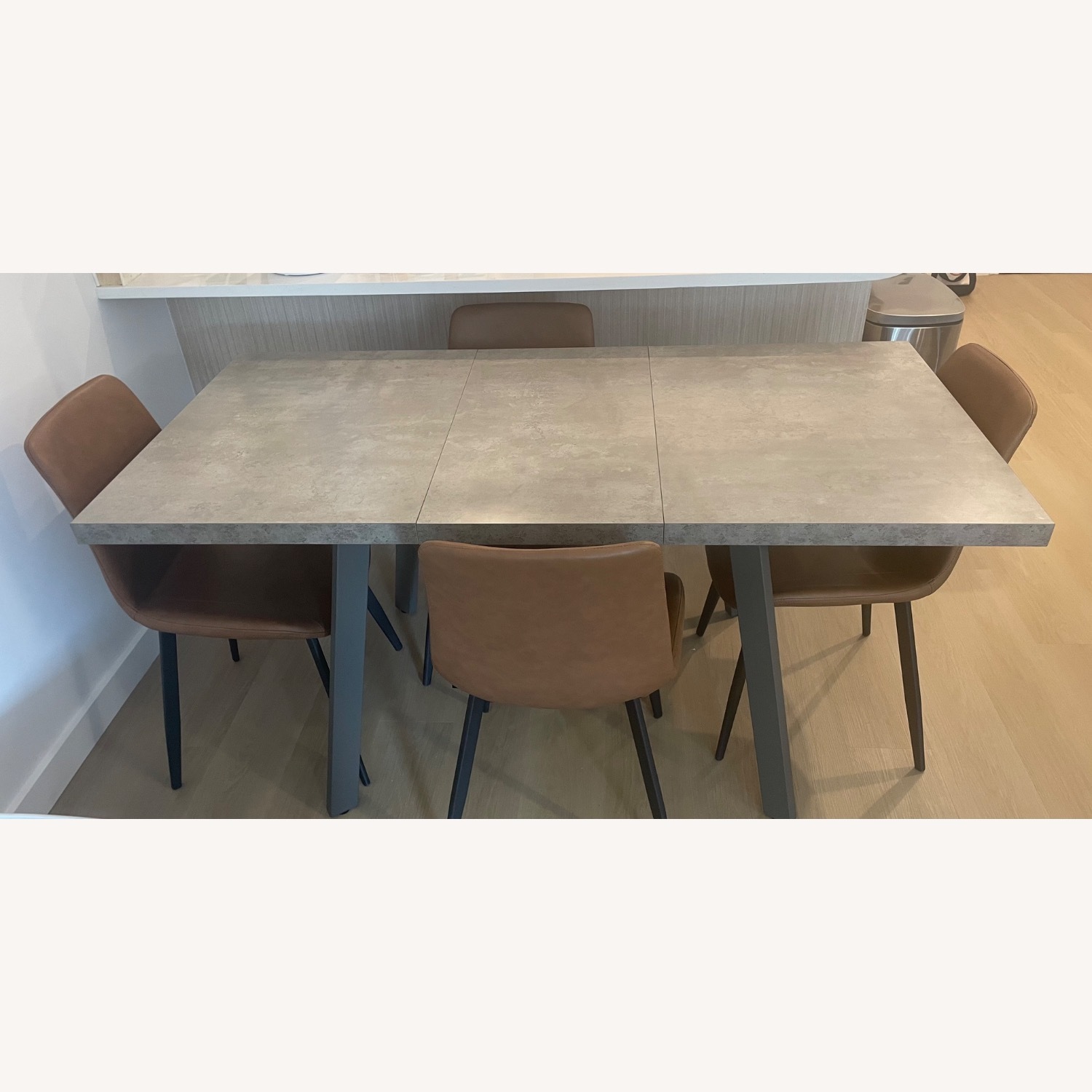 Wayfair Light Gray Dining Set - image-1