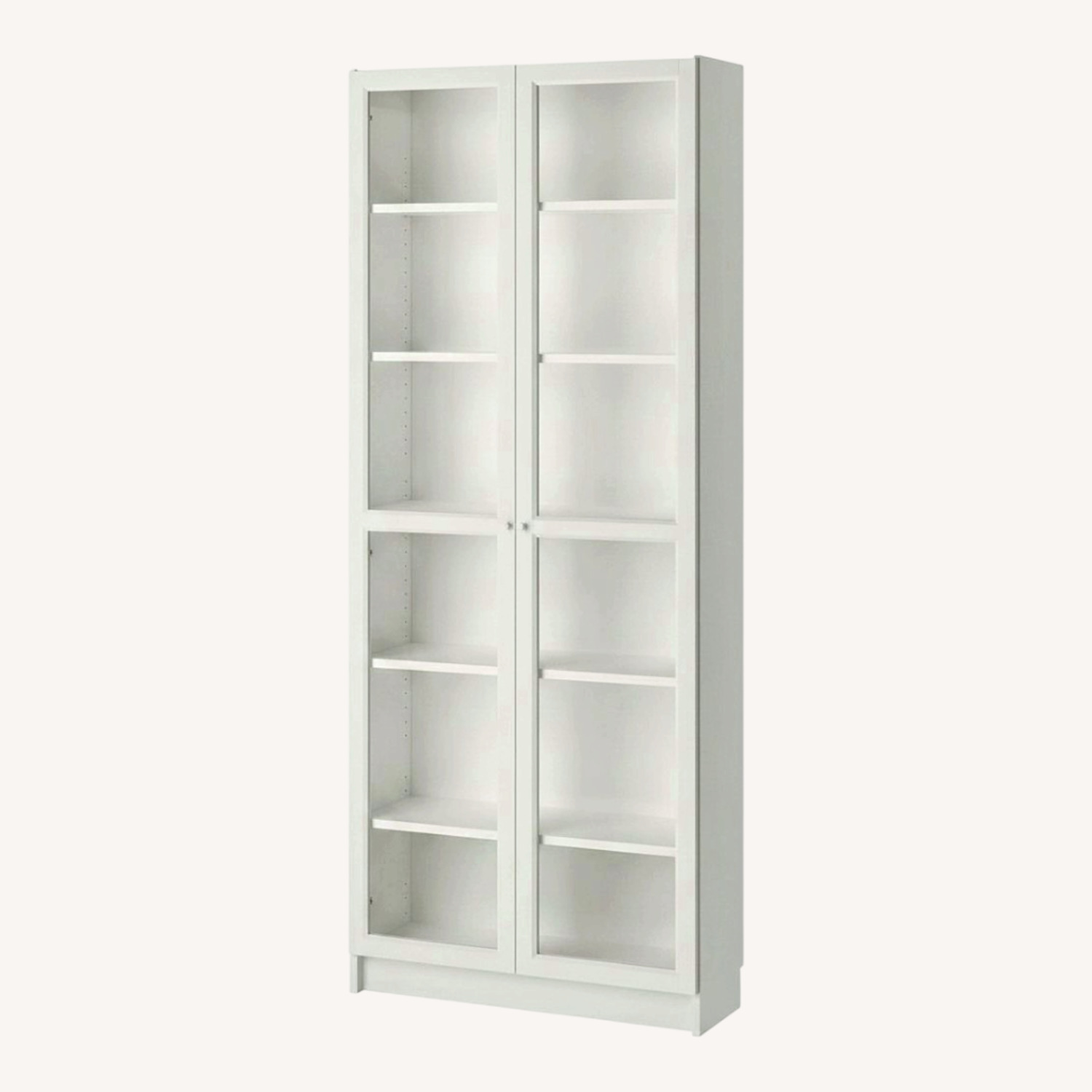 IKEA White Wood Wall Shelf - image-0