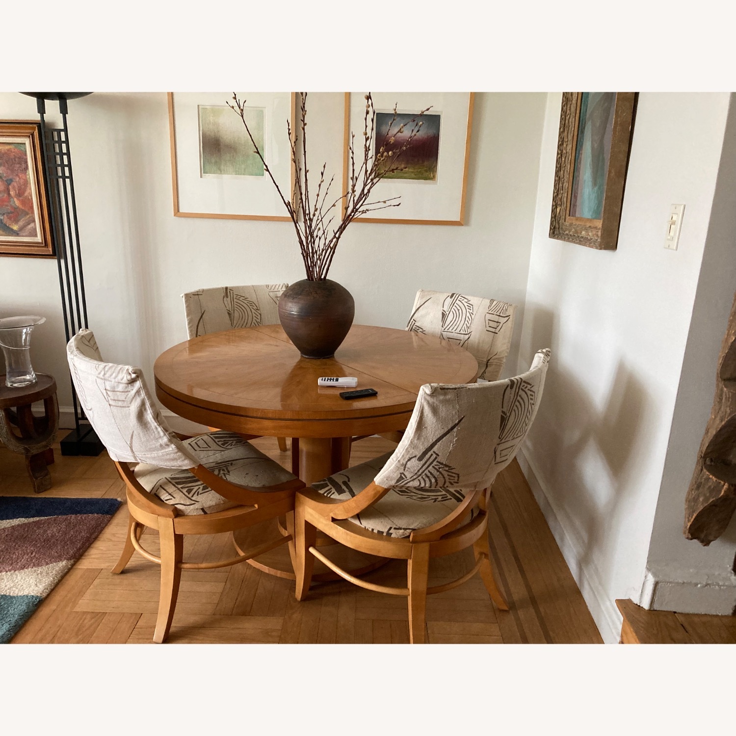Baker Furniture Natural Wood Dining Set - image-13