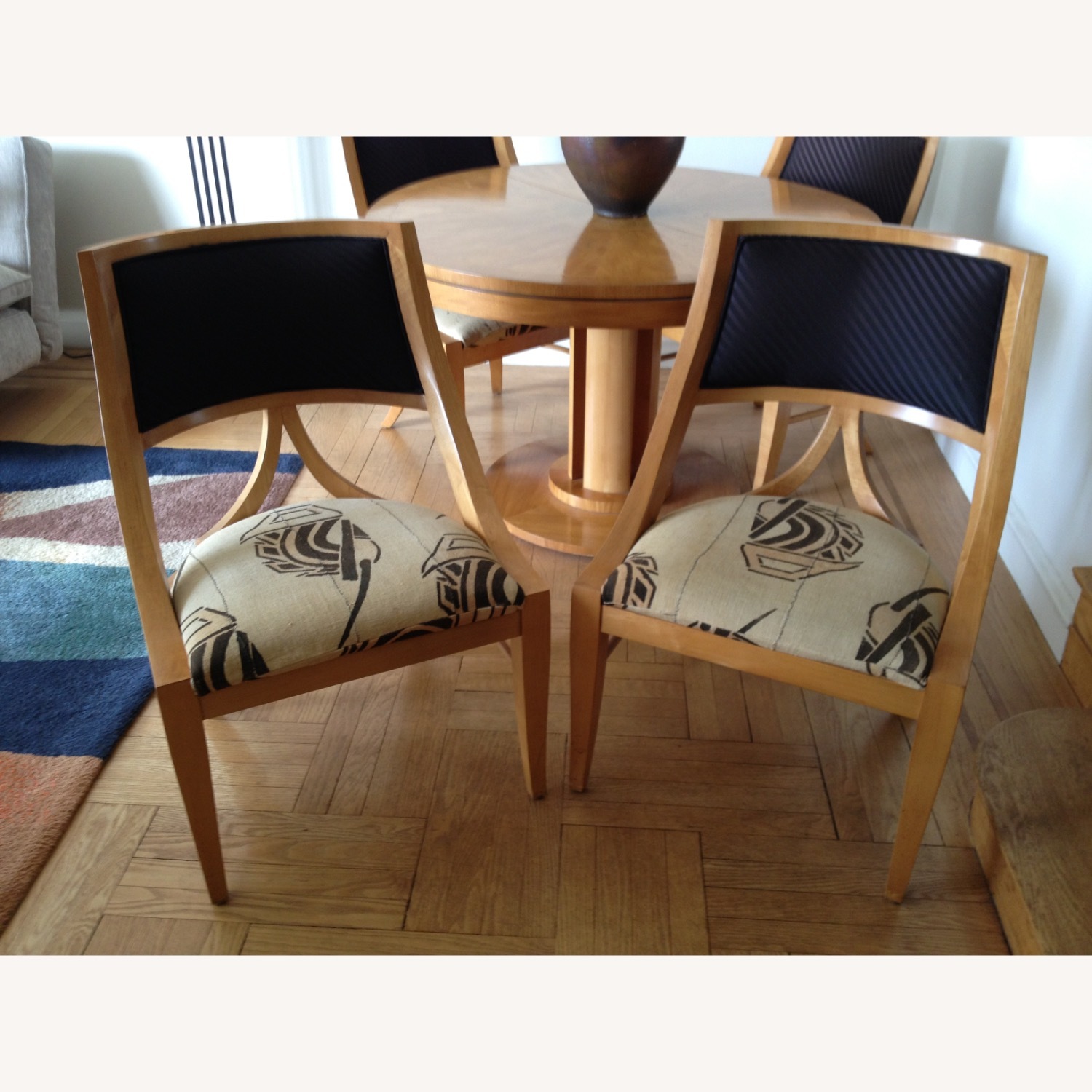 Baker Furniture Natural Wood Dining Set - image-2