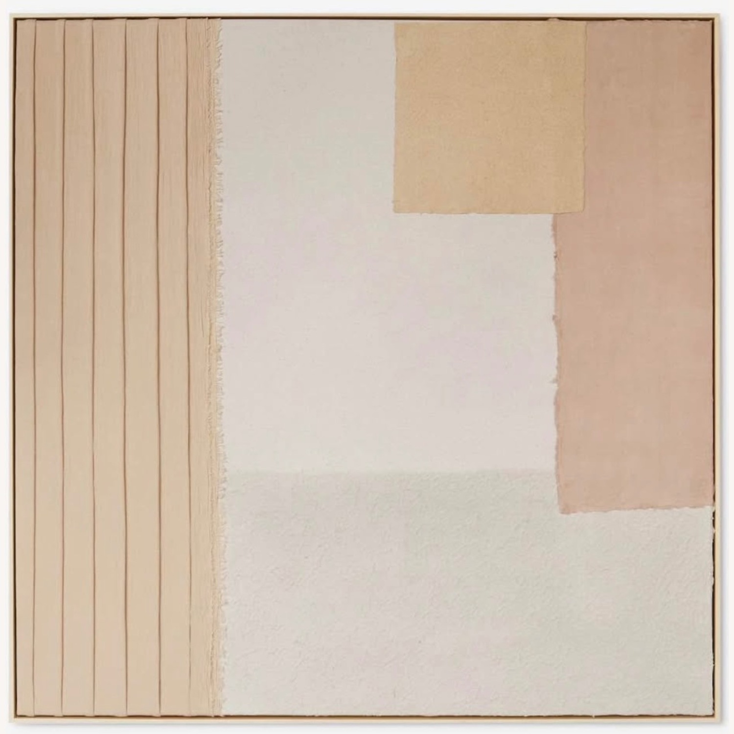 Lulu & Georgia Patchwork Blush Wall Art - image-1