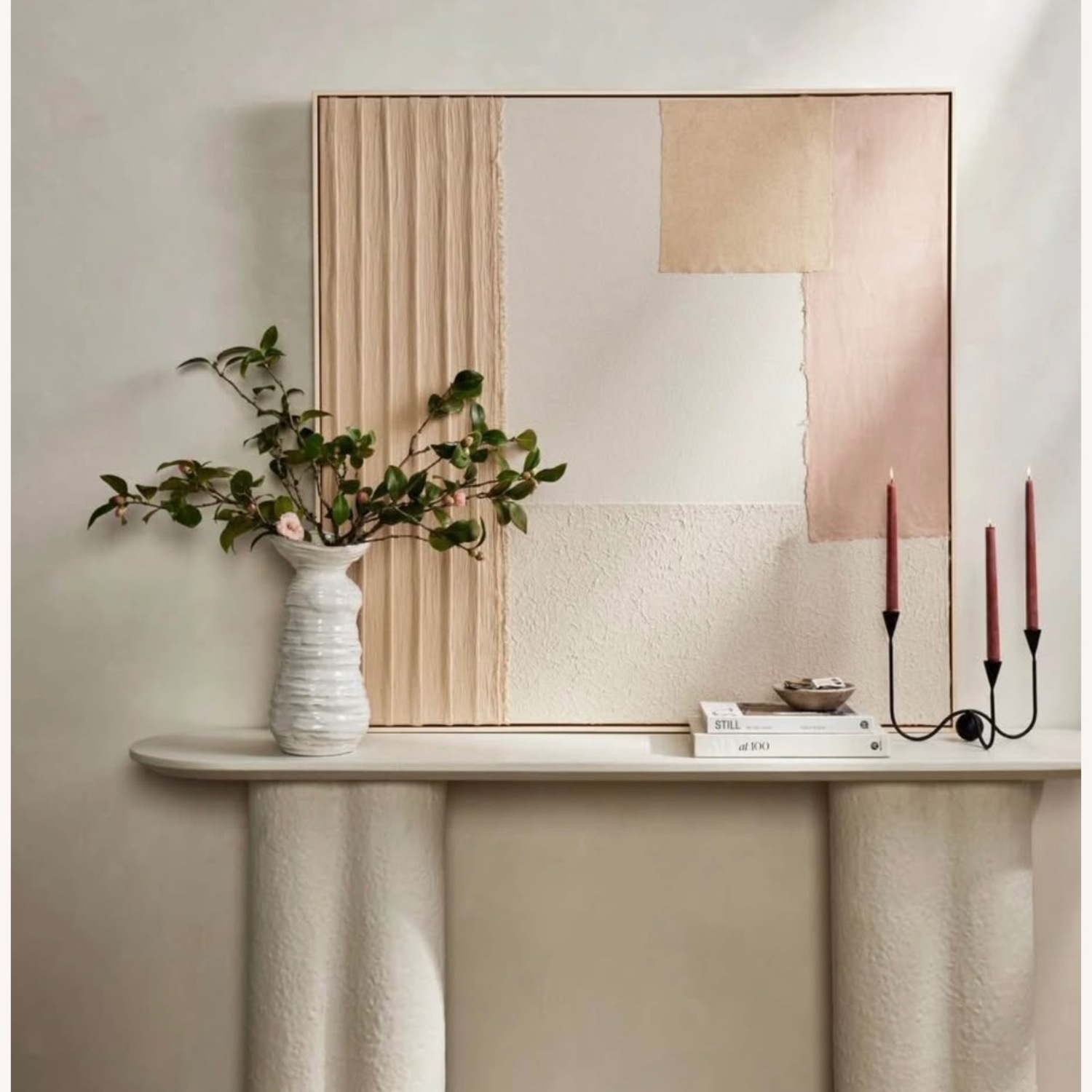 Lulu & Georgia Patchwork Blush Wall Art - image-2