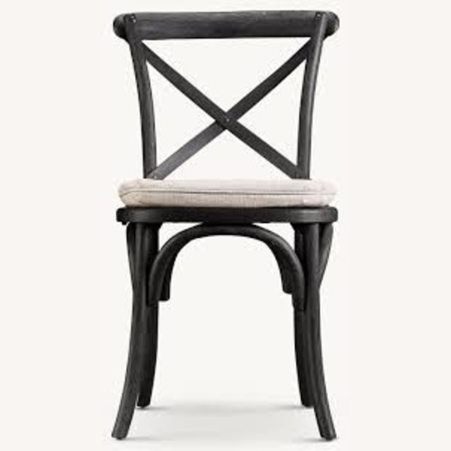 Restoration Hardware Madeleine Black Dining Chairs (8) - image-4