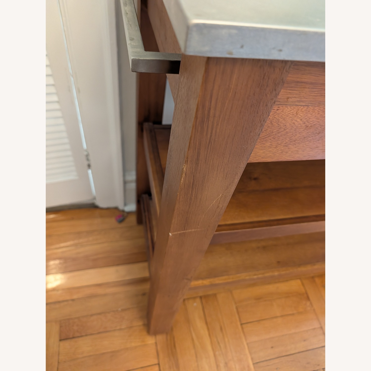 West Elm Rustic Kitchen Prep Counter, Acacia - image-5