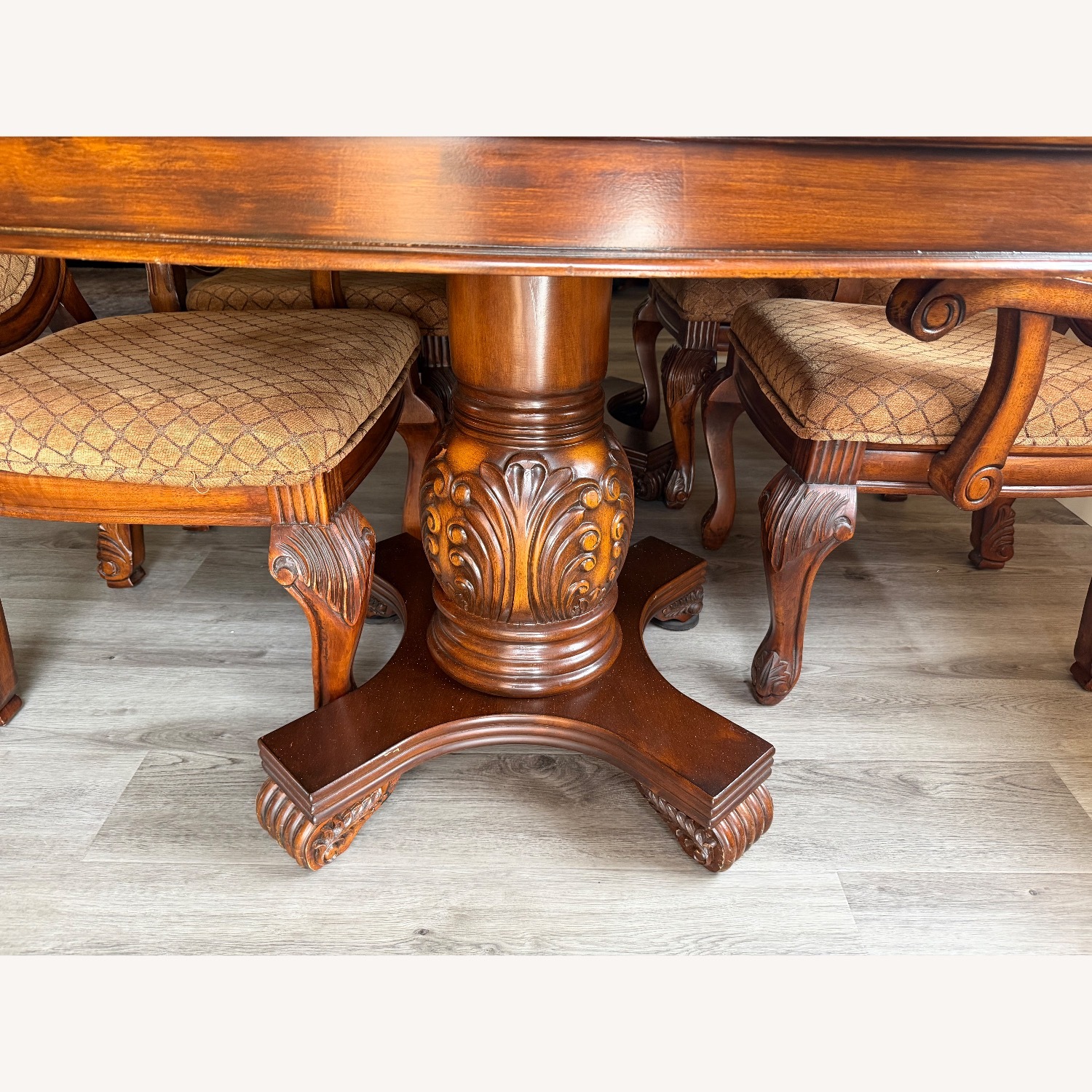 Dark Brown Formal Dining Sets - image-5
