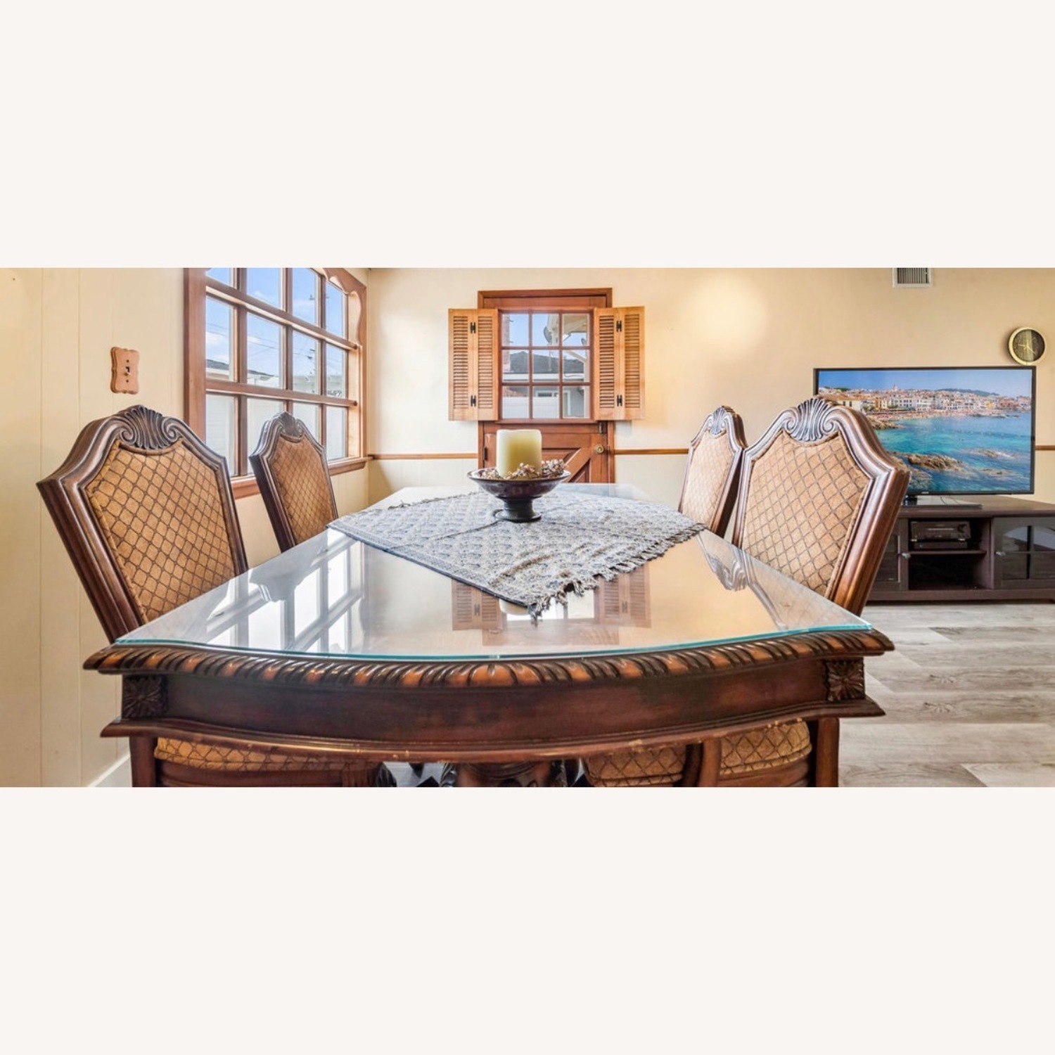Dark Brown Formal Dining Sets - image-2