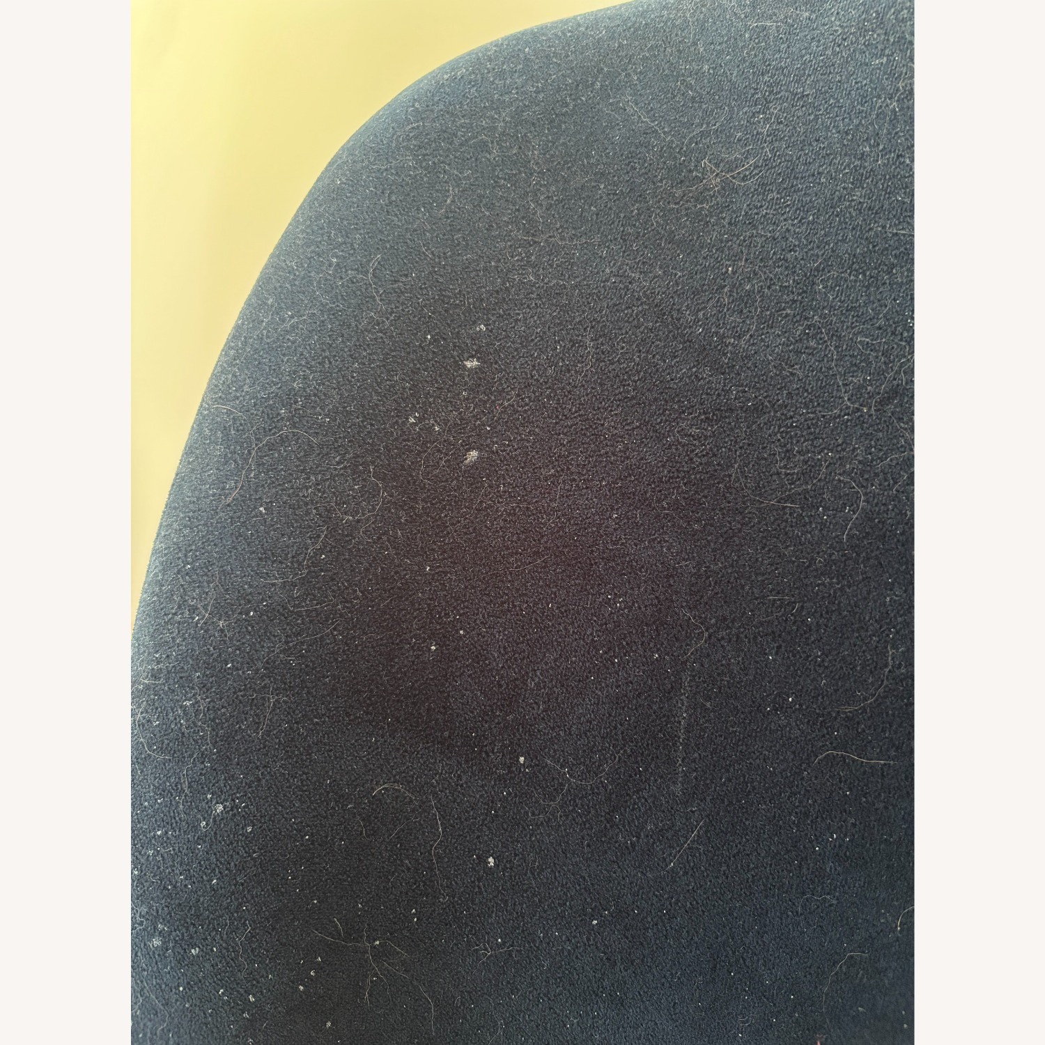 West Elm Blue Velvet Full Bedframe - image-9