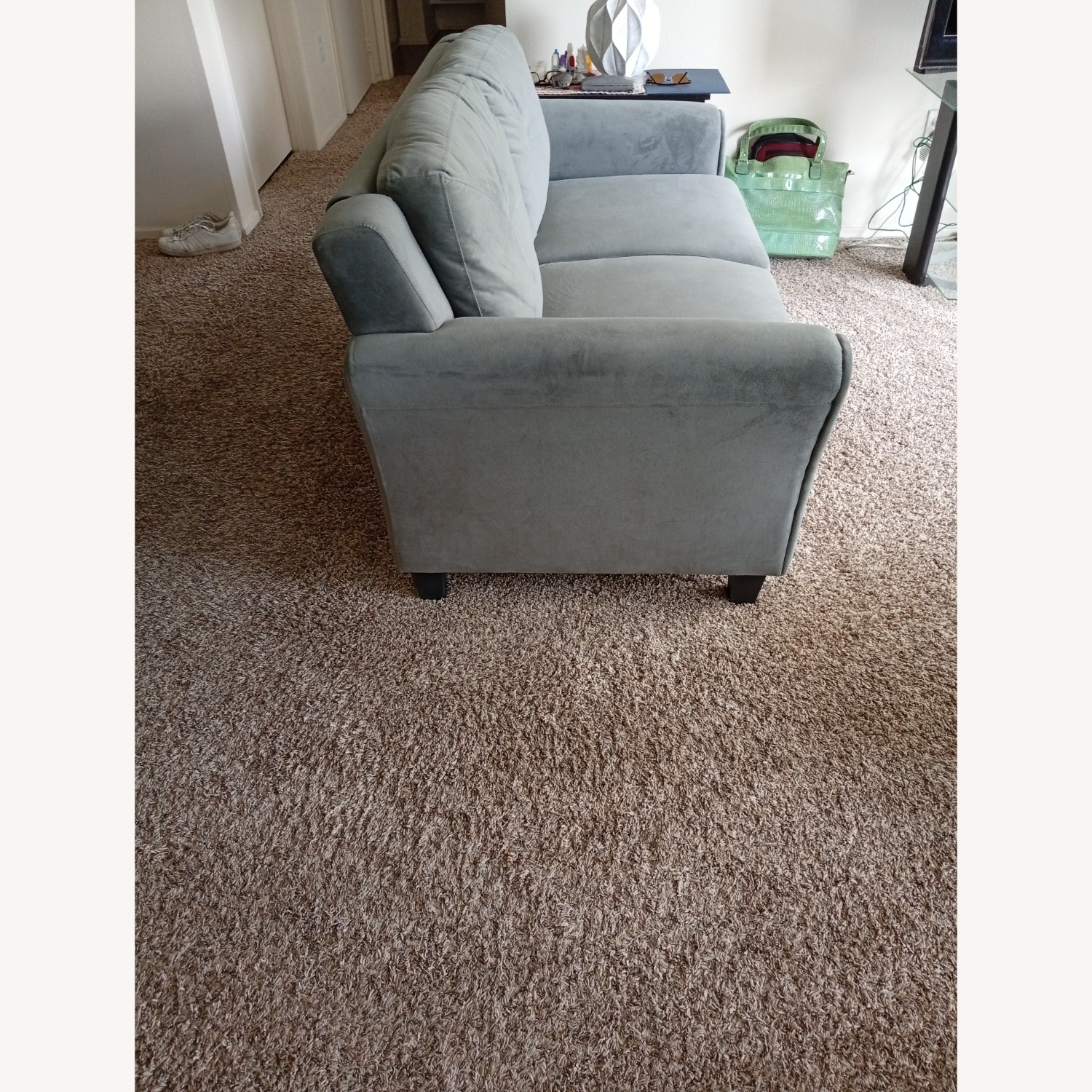 Lifestyle Solutions Blue 2 Seater Sofa - image-2