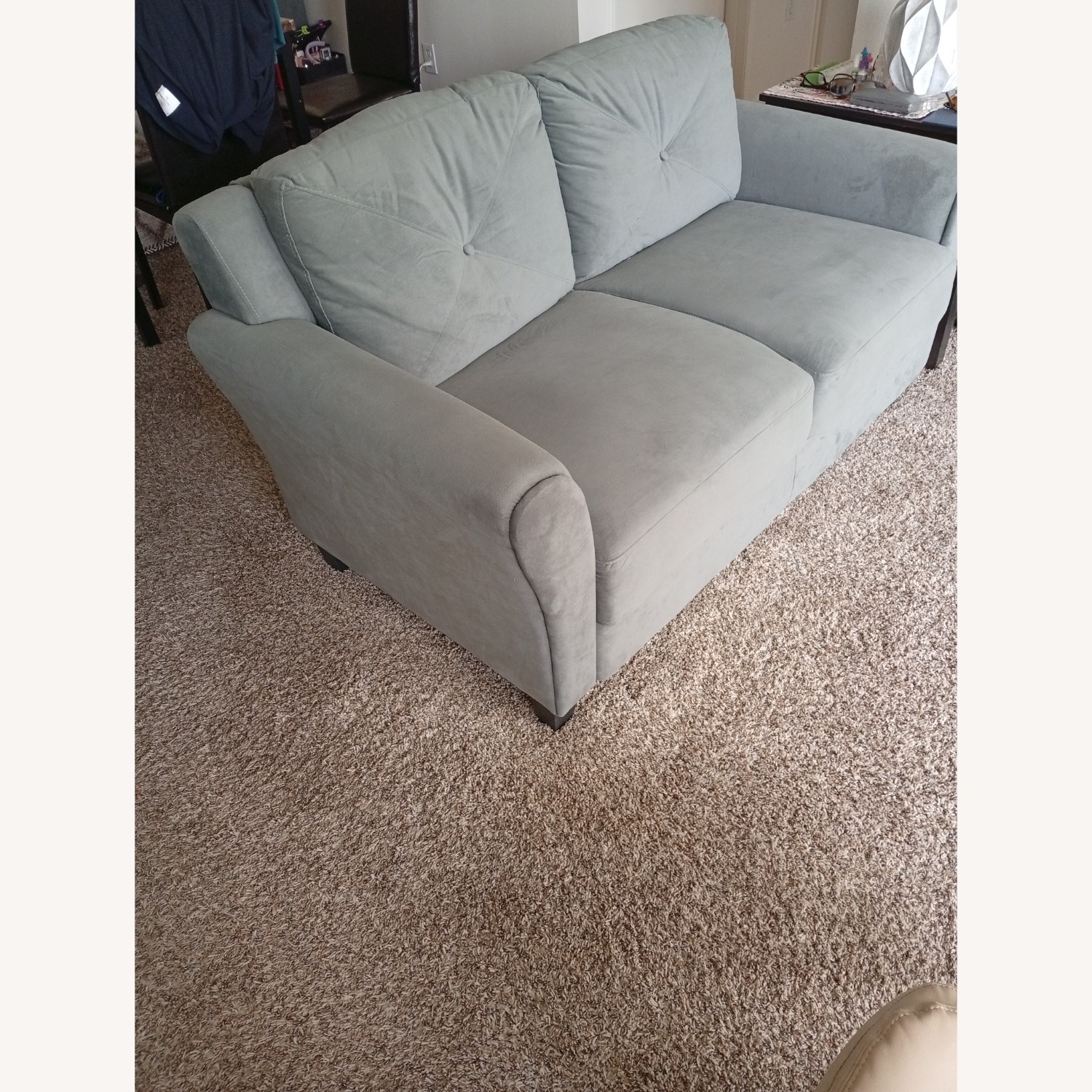 Lifestyle Solutions Blue 2 Seater Sofa - image-4