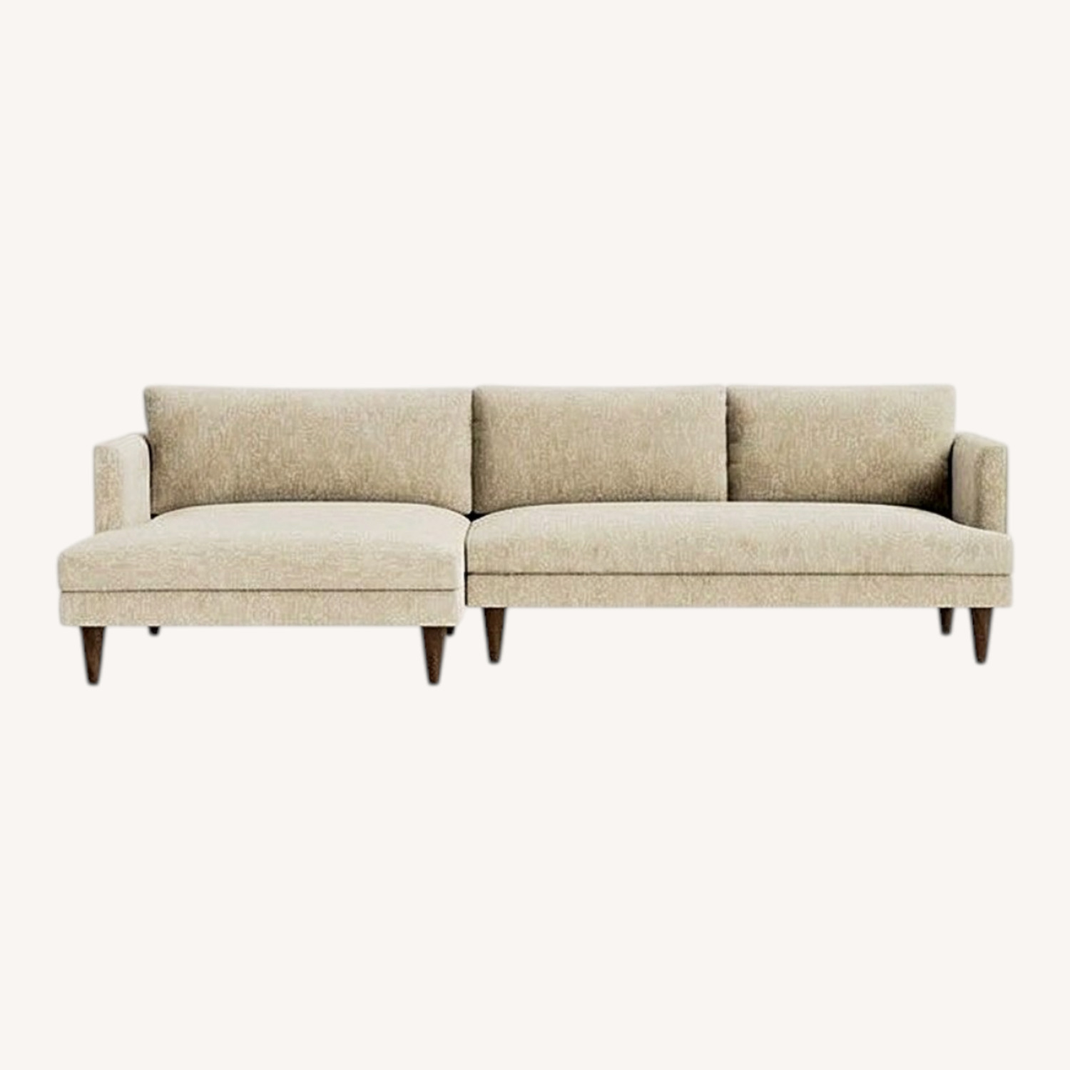 Joybird Lewis Natural Fabric Sectional - image-0