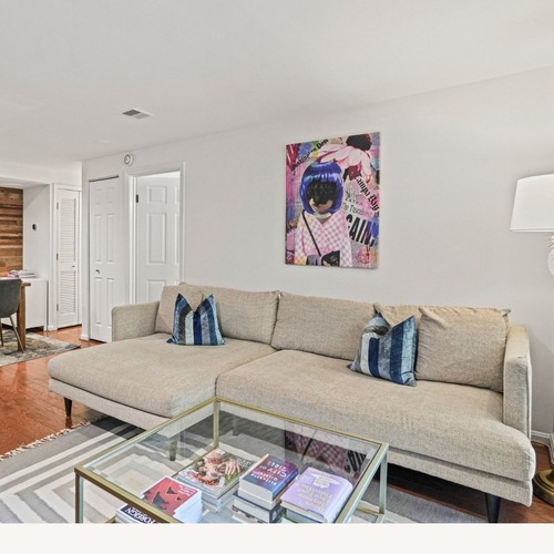 Used Joybird Lewis Natural Fabric Sectional for sale on AptDeco