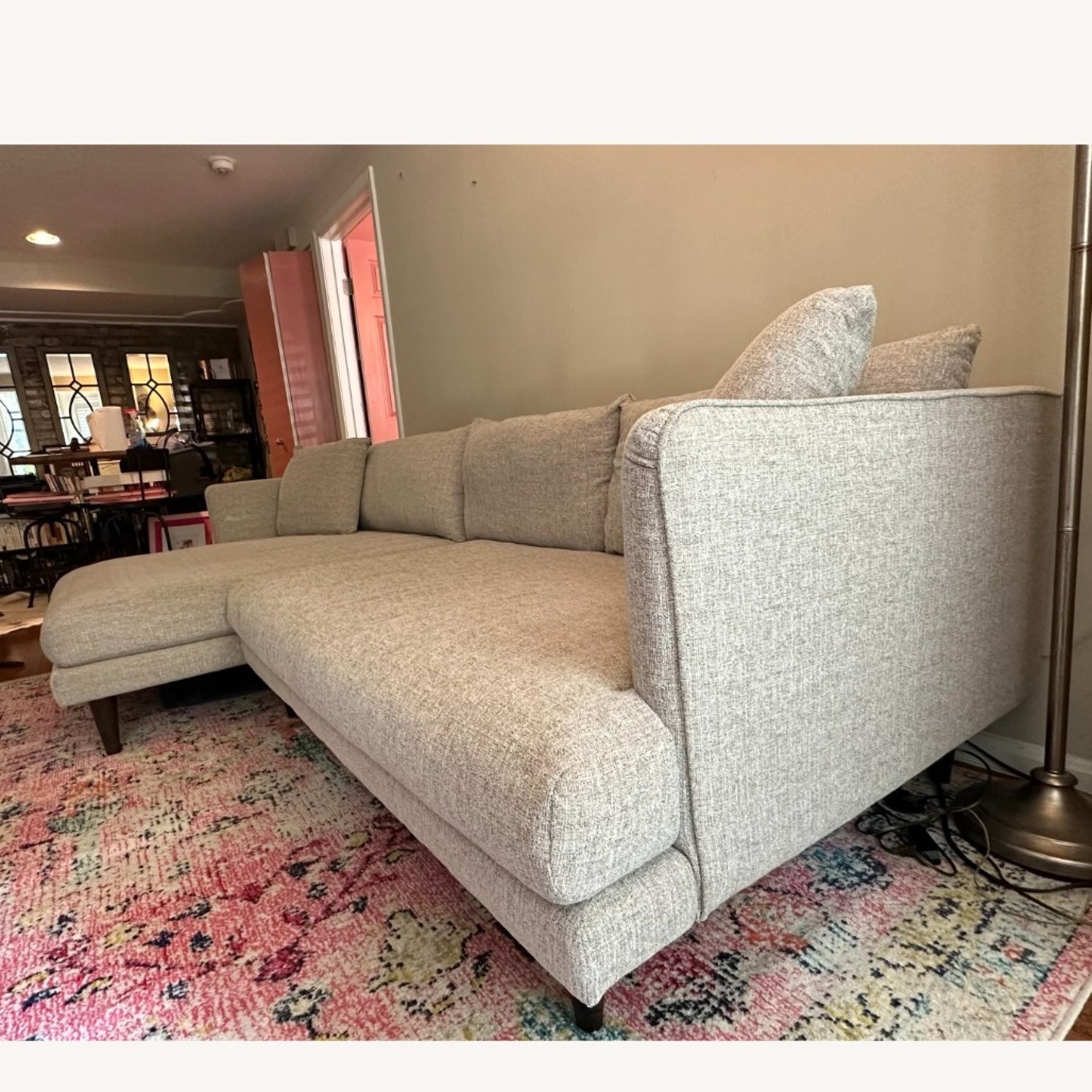 Joybird Lewis Natural Fabric Sectional - image-5